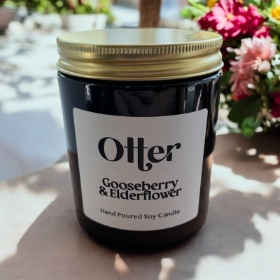 Gooseberry & Elderflower Scented Candle