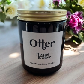 Thyme & Olive Scented Candle